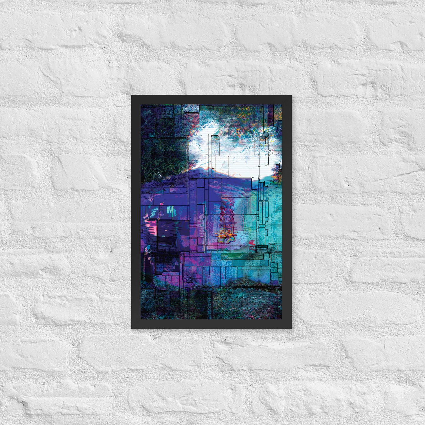 Herondo Wall // November - Framed poster