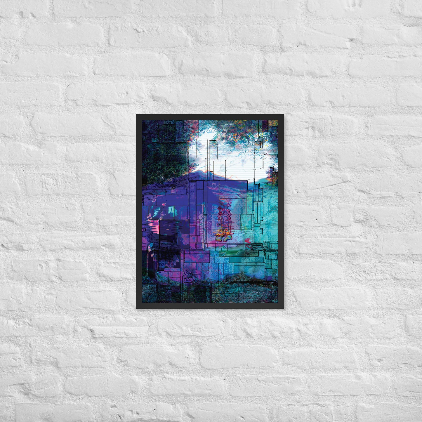 Herondo Wall // November - Framed poster