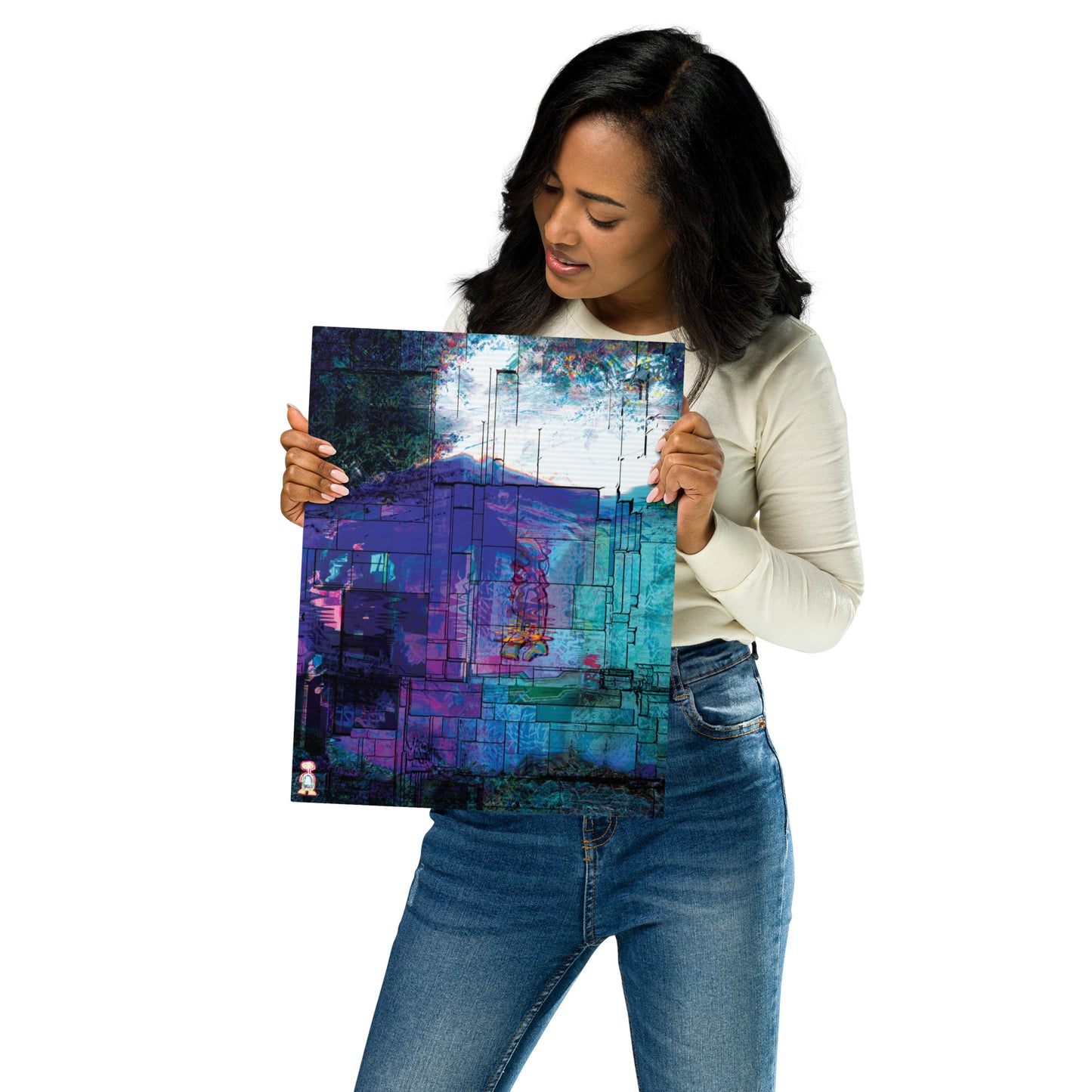 Herondo Wall // November - Metal Prints