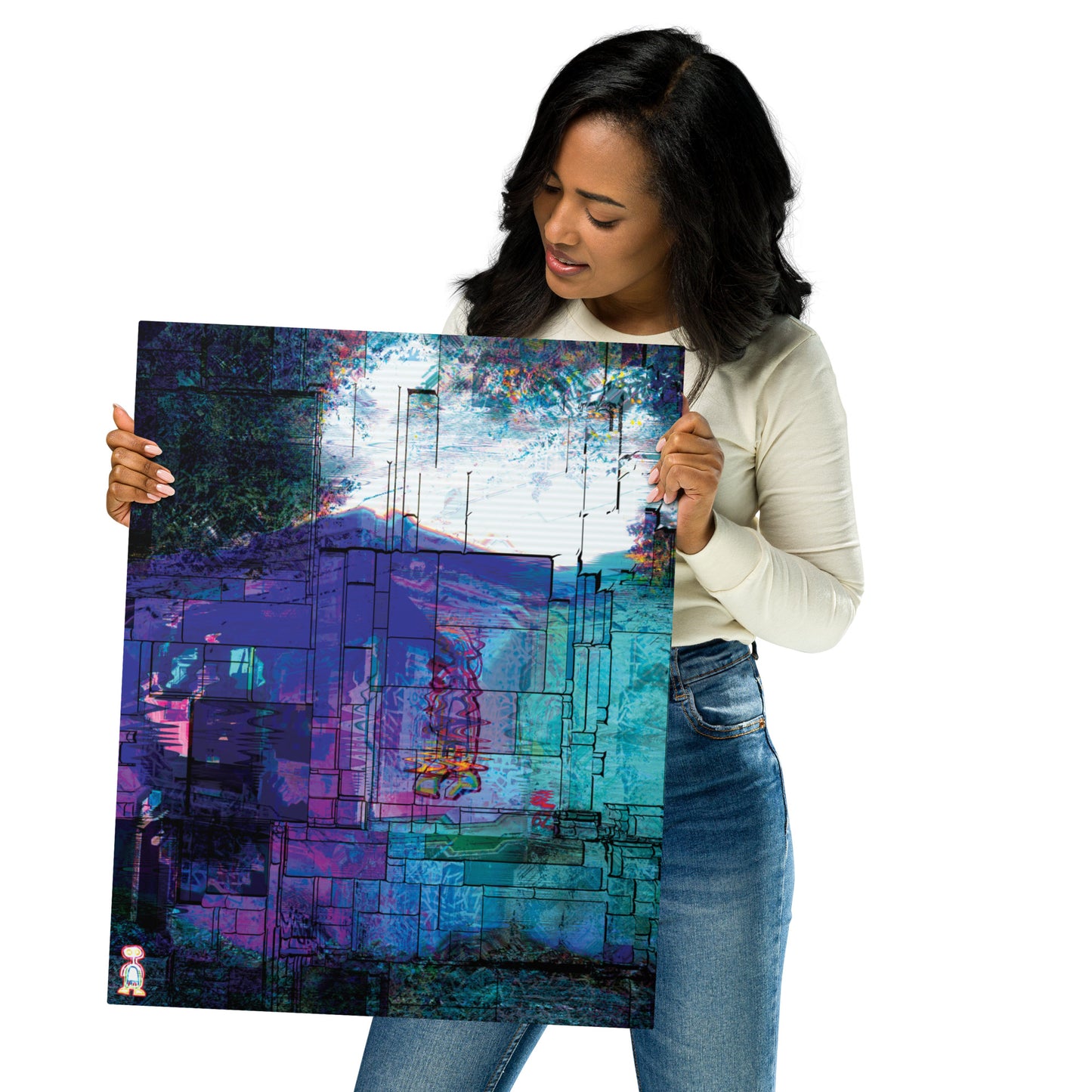 Herondo Wall // November - Metal Prints