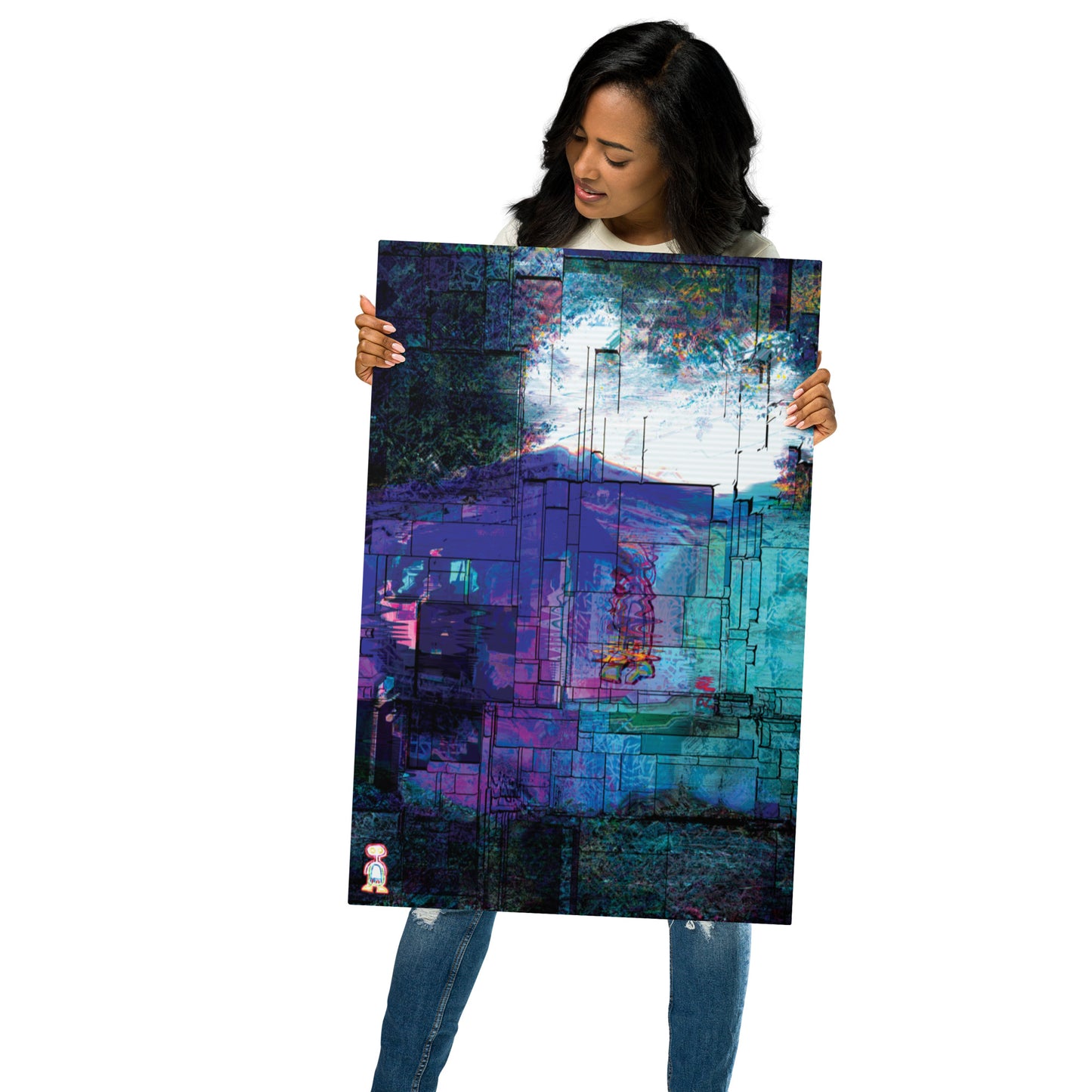 Herondo Wall // November - Metal Prints