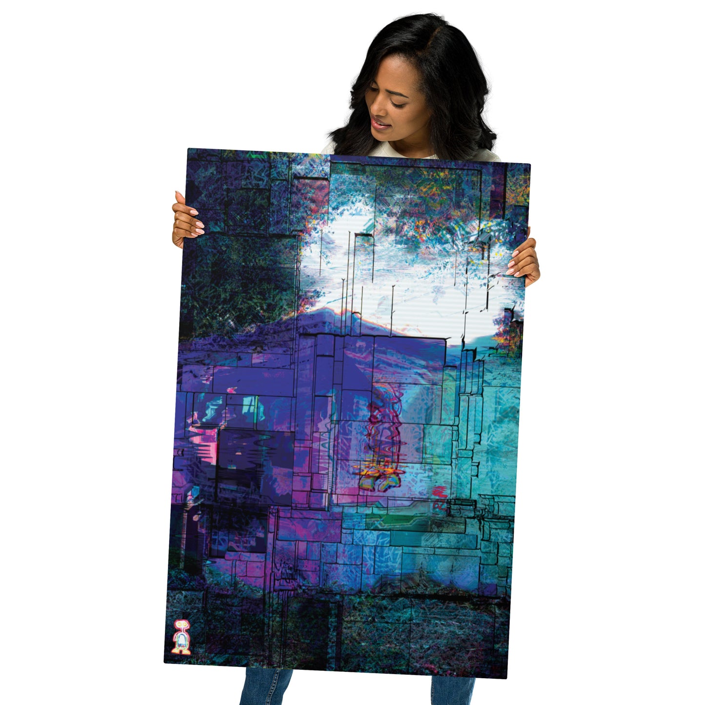 Herondo Wall // November - Metal Prints