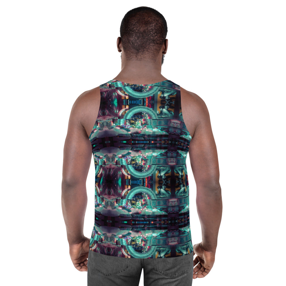 Aura in Tokyo Unisex Tank Top