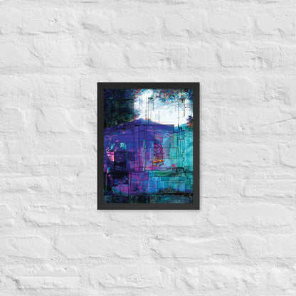 Herondo Wall // November - Framed poster